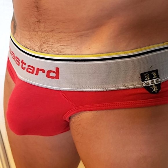 Buckler Sexy Bastard Red Brief - Picture 3 of 14